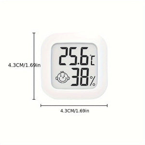 Planet Gates Indoor Temperature Hygrometer, Humidity Sensor Thermometer Hygrometer Hygrometer Temperature And Humidity Monitor, LCD Display Degrees Fahrenheit