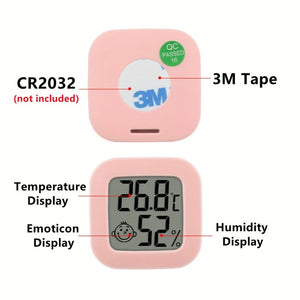 Planet Gates Indoor Temperature Hygrometer, Humidity Sensor Thermometer Hygrometer Hygrometer Temperature And Humidity Monitor, LCD Display Degrees Fahrenheit