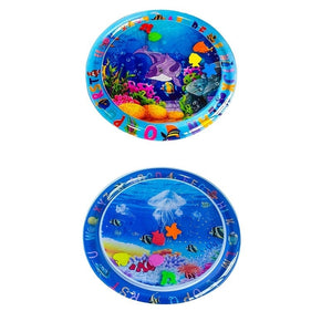 Planet Gates Infinno Inflatable Tummy Time Mat Premium Baby Water Play Mat for Infants and Toddlers Baby Toys