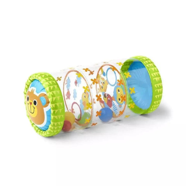 Planet Gates Inflatable Baby Crawling Roller Toy with Rattle and Ball PVC Early Development Fitness Toys Early Educational Toy For Children