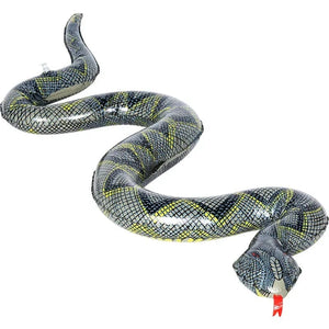 Planet Gates Inflatable Snake / CHINA 95cm Inflatable Snake Tricky Toy False Snake Halloween Prank Props Garden Pool Toy Simulation Inflatable Snake Tricky Water Toy