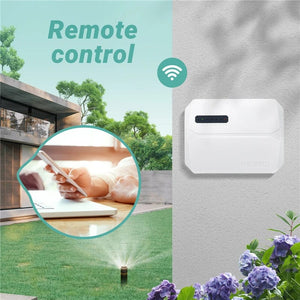 Planet Gates INKBIRD 6 OR 8 Zones EU Types of WIFI Sprinkler Controller Used to Intelligent Irrigation for Watering With Seasonal Adjustment