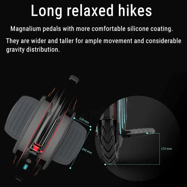 Planet Gates INMOTION V10F EU Stock INMOTION V10F Unicycle 84V 960Wh Battery 2000W Motor 40km/h Top Speed APP Led Light Self Balance Smart V10F EUC E-wheel