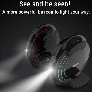 Planet Gates INMOTION V10F EU Stock INMOTION V10F Unicycle 84V 960Wh Battery 2000W Motor 40km/h Top Speed APP Led Light Self Balance Smart V10F EUC E-wheel