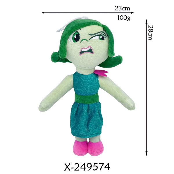 Planet Gates inside out 04 Inside Out 2 Plush Dolls Inside Out Plush Toy Cute Cartoon Plushie Doll Soft Stuffed Anime Periphery Toys Kids Birthday Gifts