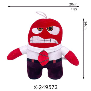 Planet Gates inside out 04 Inside Out 2 Plush Dolls Inside Out Plush Toy Cute Cartoon Plushie Doll Soft Stuffed Anime Periphery Toys Kids Birthday Gifts