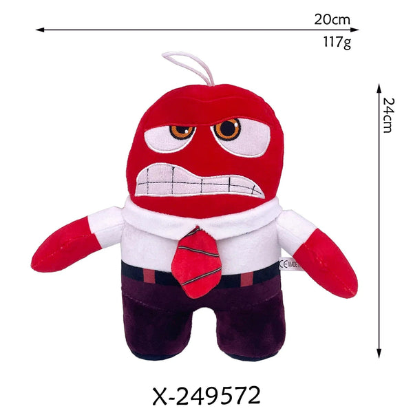 Planet Gates inside out 04 Inside Out 2 Plush Dolls Inside Out Plush Toy Cute Cartoon Plushie Doll Soft Stuffed Anime Periphery Toys Kids Birthday Gifts