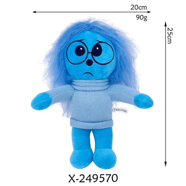Planet Gates inside out 04 Inside Out 2 Plush Dolls Inside Out Plush Toy Cute Cartoon Plushie Doll Soft Stuffed Anime Periphery Toys Kids Birthday Gifts