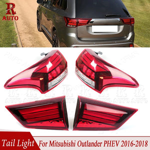 Planet Gates Inside-Right / CHINA LED Rear Tail Light For Mitsubishi Outlander PHEV 2016 2017 2018 2019 2020 2021 For Car Signal Brake Lamp Bumper Warning Light