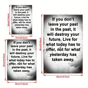 Planet Gates Inspirational Motivational Quotes Canvas Wall Art Decor Poster for Home Office Farmhouse Bar Coffee Shop Kitchen Living Room Bedroom