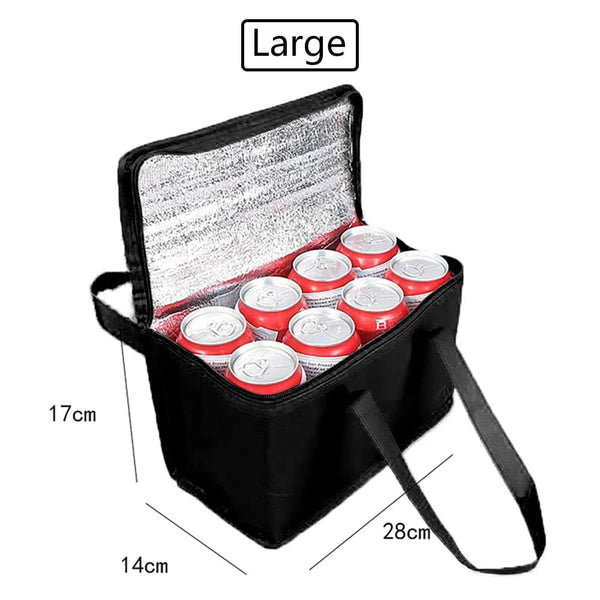 Planet Gates Insulated Foil Bag Large Capacity Thermal Hot Cooler Food Storage Bags for Outdoor Camping Beer Grocery Drinking Portable Box