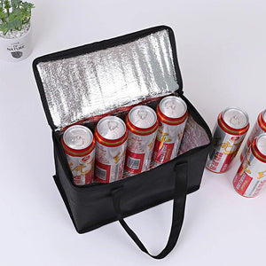 Planet Gates Insulated Foil Bag Large Capacity Thermal Hot Cooler Food Storage Bags for Outdoor Camping Beer Grocery Drinking Portable Box