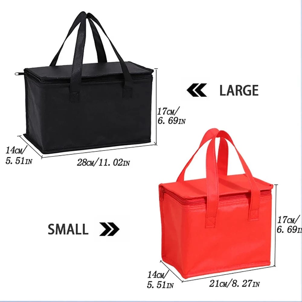 Planet Gates Insulated Foil Bag Large Capacity Thermal Hot Cooler Food Storage Bags for Outdoor Camping Beer Grocery Drinking Portable Box