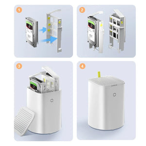 Planet Gates Intel Celeron N100 Chatreey NAS Mini PC SSD Windows 11 Computer Dual 2.5G LAN Firewall Server