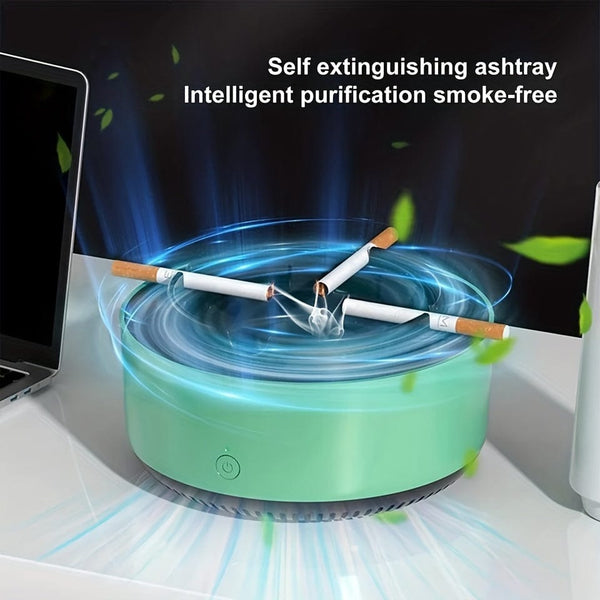 Planet Gates Intelligent Modern Smokeless Ashtray Air Purifier Car Room Smart Electronic Cigarette Ashtrays