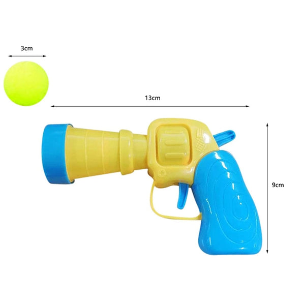 Planet Gates Interactive Launch Training Cat Toys Kittens Mini Shooting Gun Games Stretch Plush Ball Toys Pet Cat Kitten Toy Pet Accessories