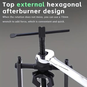 Planet Gates Internal and external bearing three-claw puller Three-Claw Bearing Puller Disassembly Tool, Multi-purpose Automotive Repair Puller, Inner Hole Bearing Puller Extractor, Heavy-duty Puller Set