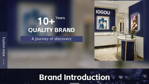 Planet Gates IOGOU Hoops 100% 925 Sterling Silver Real 3mm Moissanite Stud Earrings For Women Sparkling Jewelry Gifts with GRA Certificate