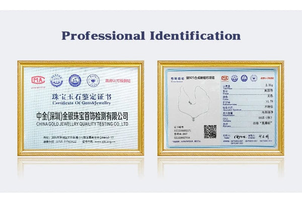 Planet Gates IOGOU Hoops 100% 925 Sterling Silver Real 3mm Moissanite Stud Earrings For Women Sparkling Jewelry Gifts with GRA Certificate