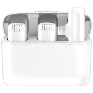Planet Gates IPhone Port White / Russian Federation Ulanzi J12 Wireless Lavalier Microphone Lapel Microphones Set Short Video Recording Mini Mic For iPhone Android Live Broadcast