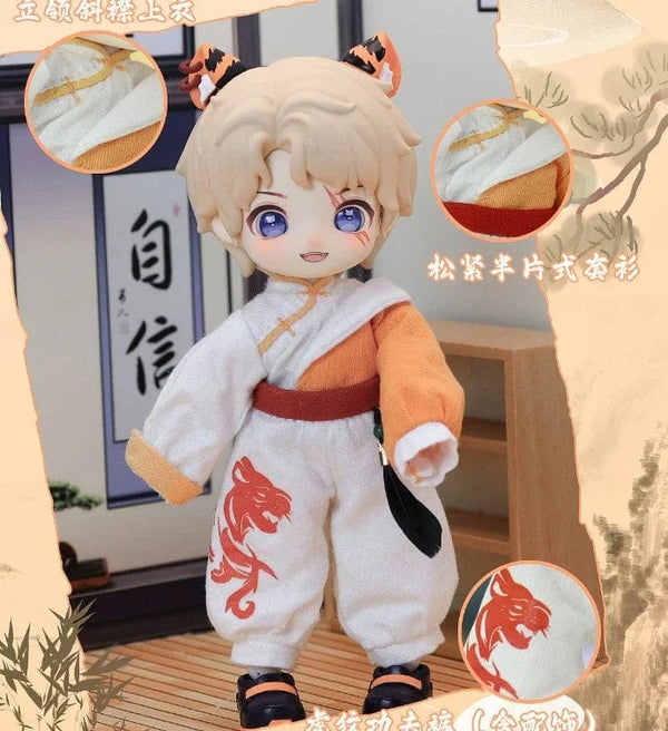 Planet Gates Iris cat In stock Nagi Beast 3rd Generation Dragon Journey Season Series Cute 15cm Doll Bjd 12 Point Doll Movable Doll Gift