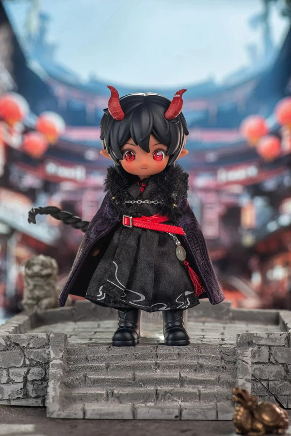 Planet Gates Iris cat In stock Nagi Beast 3rd Generation Dragon Journey Season Series Cute 15cm Doll Bjd 12 Point Doll Movable Doll Gift