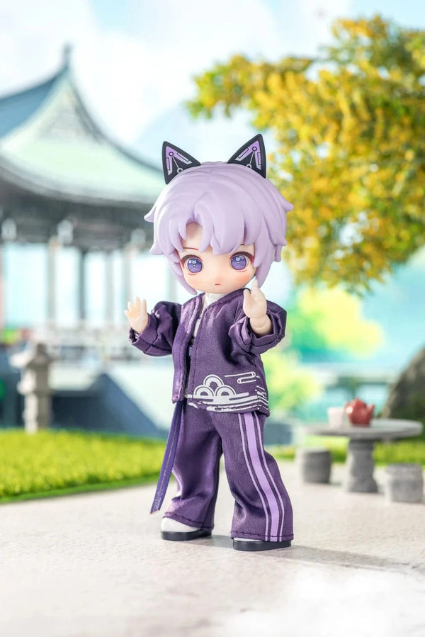 Planet Gates Iris cat In stock Nagi Beast 3rd Generation Dragon Journey Season Series Cute 15cm Doll Bjd 12 Point Doll Movable Doll Gift