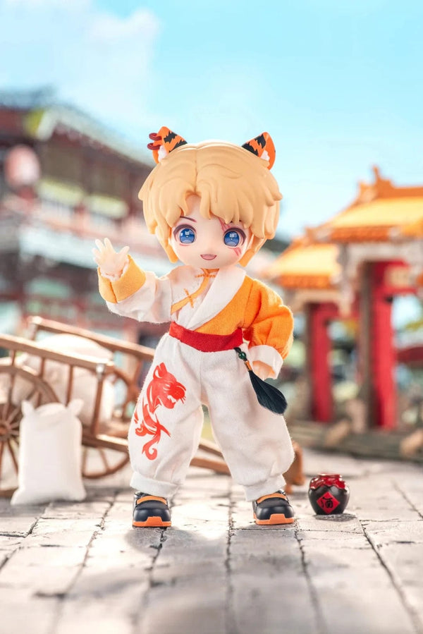 Planet Gates Iris cat In stock Nagi Beast 3rd Generation Dragon Journey Season Series Cute 15cm Doll Bjd 12 Point Doll Movable Doll Gift