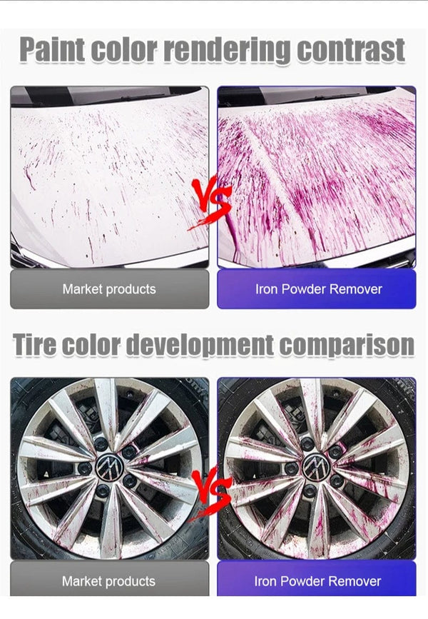 Planet Gates Iron Dust Remover Car Wheels & Paint Iron Powder Remover Rust Remover Car Supplies Cleaner Oxide Layer Cleaner Wheel Irdustmov