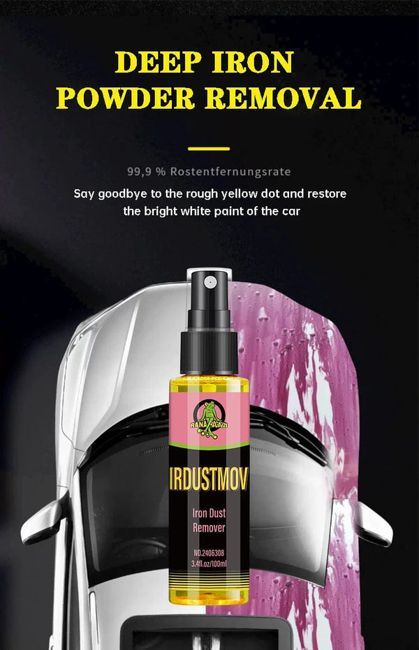 Planet Gates Iron Dust Remover Car Wheels & Paint Iron Powder Remover Rust Remover Car Supplies Cleaner Oxide Layer Cleaner Wheel Irdustmov