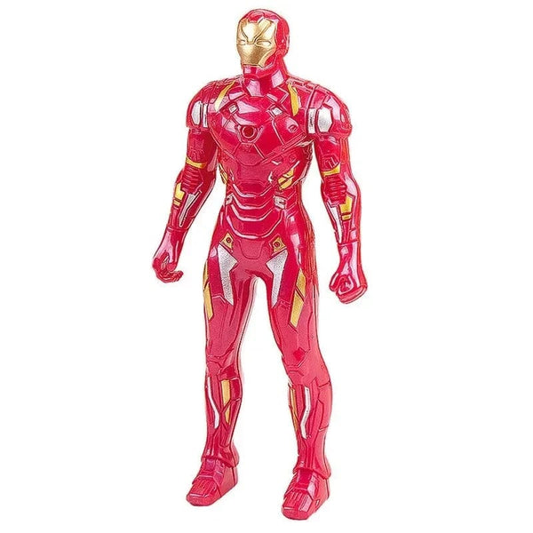 Planet Gates Iron Man bagged 17 Cm Children Toys Marvel Anime Figures Spiderman Hulk Action Figure Iron Man Cartoon Kids Toy Christmas Gift Glow Doll Hobbies