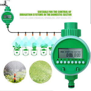 Planet Gates Irrigation Timer / CHINA Automatic Irrigation Controller Lcd Display Intelligence Garden Watering Timer Valve Watering Control Device Electronic