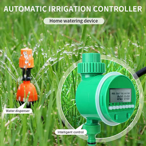Planet Gates Irrigation Timer / CHINA Automatic Irrigation Controller Lcd Display Intelligence Garden Watering Timer Valve Watering Control Device Electronic