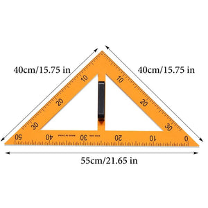 Planet Gates Isosceles triangle / CHINA Teaching Triangle Ruler Protractor Compass Math Drawing Instruments For Teachers Educational Stationery 50/100cm Straight Ruler