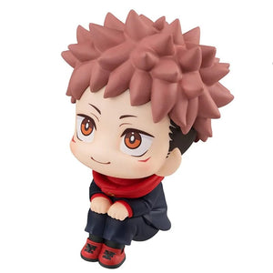 Planet Gates Itadori Yuji 10cm Q Version Anime Figure Toys Anime girl Jujutsu Kaisen Figure Yuji Itadori Gojo Satori PVC Action Figure Toys Kid Gift