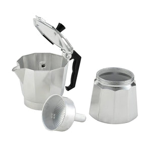 Planet Gates Italian Type Coffee Maker Aluminum Mocha Espresso Percolator Pot Coffee Maker Moka Pot Espresso Shot Maker Espresso Machine