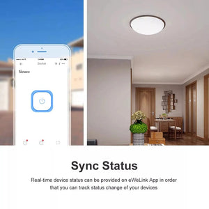 Planet Gates Itead SONOFF Basic R2 Mini DIY Module Wifi Light Switch Wireless APP Remote Control Switch 220V  Smart Home Electrical Switches