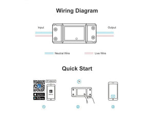 Planet Gates Itead SONOFF Basic R2 Mini DIY Module Wifi Light Switch Wireless APP Remote Control Switch 220V  Smart Home Electrical Switches