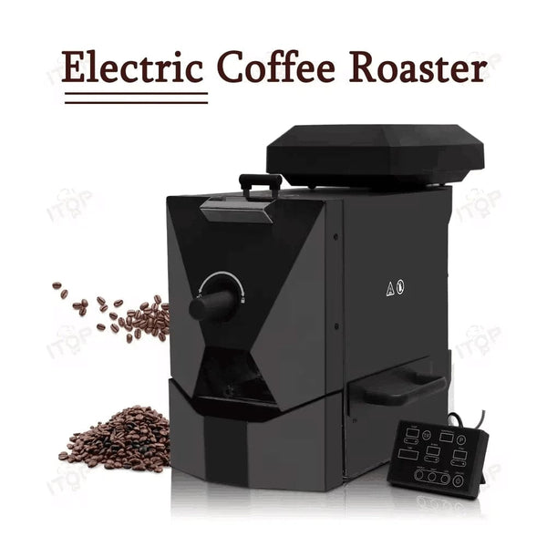 Planet Gates ITOP 500g Coffee Roaster 3 Roasting Programs Easy and Fun Operation Household Coffee Bean Roasting Machine with Smoke Filter