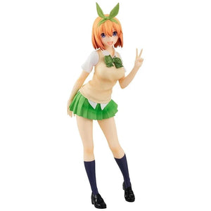 Planet Gates Itsuki / No box 18cm Anime Figure The Quintessential Quintuplets Nakano Ichika Nino Itsuki School Uniform Static Collection Model PVC Doll Toys