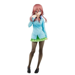 Planet Gates Itsuki / No box 18cm Anime Figure The Quintessential Quintuplets Nakano Ichika Nino Itsuki School Uniform Static Collection Model PVC Doll Toys