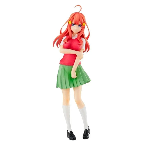 Planet Gates Itsuki / No box 18cm Anime Figure The Quintessential Quintuplets Nakano Ichika Nino Itsuki School Uniform Static Collection Model PVC Doll Toys