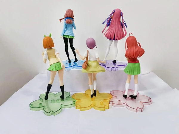 Planet Gates Itsuki / No box 18cm Anime Figure The Quintessential Quintuplets Nakano Ichika Nino Itsuki School Uniform Static Collection Model PVC Doll Toys