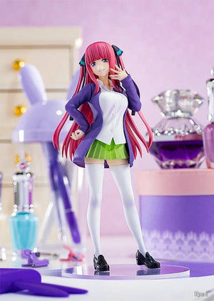Planet Gates Itsuki / No box 18cm Anime Figure The Quintessential Quintuplets Nakano Ichika Nino Itsuki School Uniform Static Collection Model PVC Doll Toys