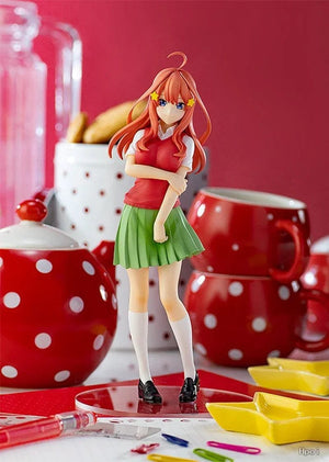 Planet Gates Itsuki / No box 18cm Anime Figure The Quintessential Quintuplets Nakano Ichika Nino Itsuki School Uniform Static Collection Model PVC Doll Toys