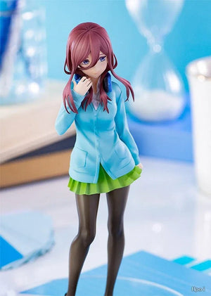 Planet Gates Itsuki / No box 18cm Anime Figure The Quintessential Quintuplets Nakano Ichika Nino Itsuki School Uniform Static Collection Model PVC Doll Toys