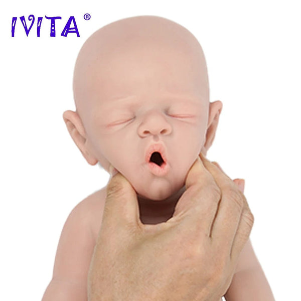 Planet Gates IVITA WB1528 43cm 2508g 100% Full Body Silicone Reborn Baby Doll Realistic Soft Baby Toys with Clothes for Children Dolls Gift