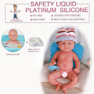 Planet Gates IVITA WG1512 14inch 1.65kg Full Body Silicone Bebe Reborn Doll "coco" Soft Dolls Realistic Girl Baby DIY Blank Toys for Children