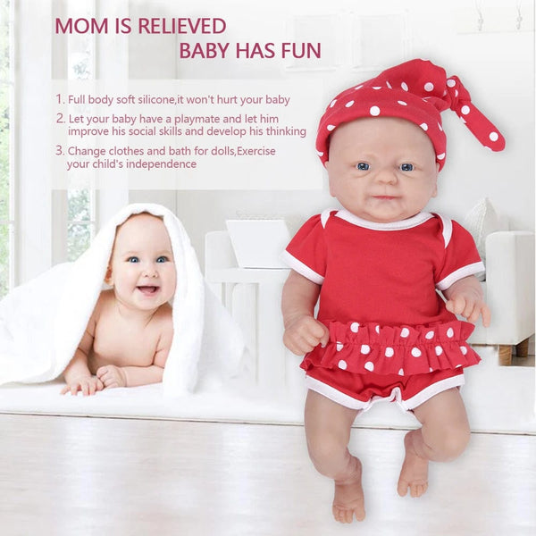 Planet Gates IVITA WG1512 14inch 1.65kg Full Body Silicone Bebe Reborn Doll "coco" Soft Dolls Realistic Girl Baby DIY Blank Toys for Children