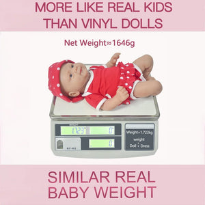 Planet Gates IVITA WG1512 14inch 1.65kg Full Body Silicone Bebe Reborn Doll "coco" Soft Dolls Realistic Girl Baby DIY Blank Toys for Children